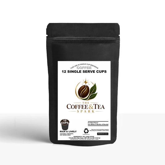 12 Pack Single Serve Coffee Capsules